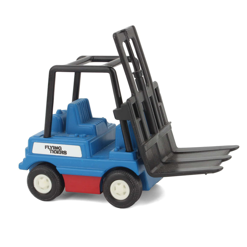 1970s Flying Tigers Blue & Red Forklift Toy by Tonka