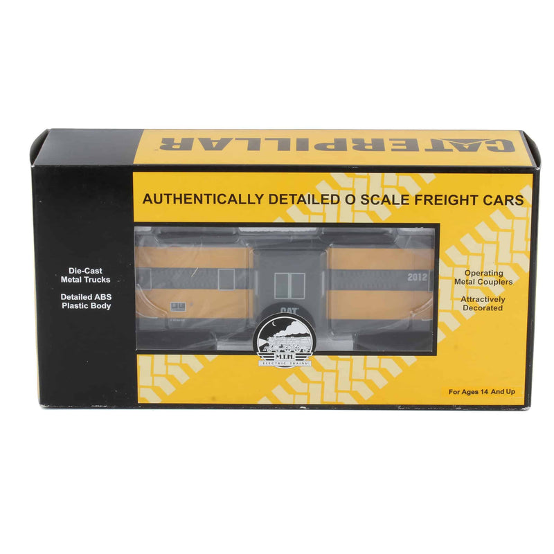 O Scale Caterpillar (#2012) Bay Window Caboose by M.T.H. Electric Trains