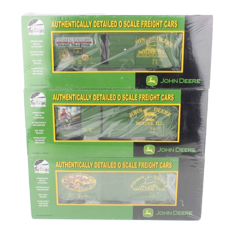 1/48 O-gauge John Deere 40 Foot Box Cars by M.T.H. Electric Trains