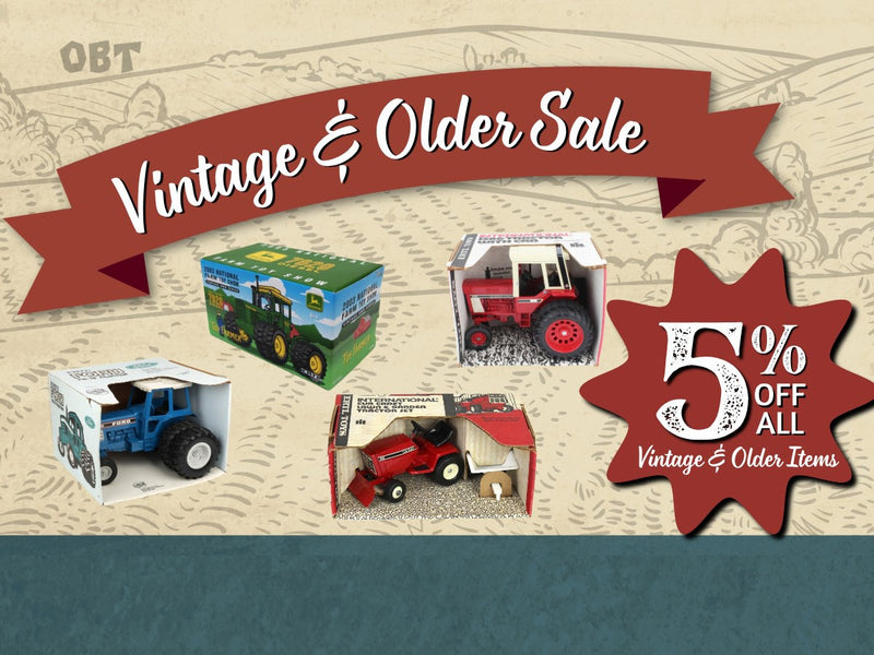 🗝️ Take 5% OFF Vintage & Older Toys!