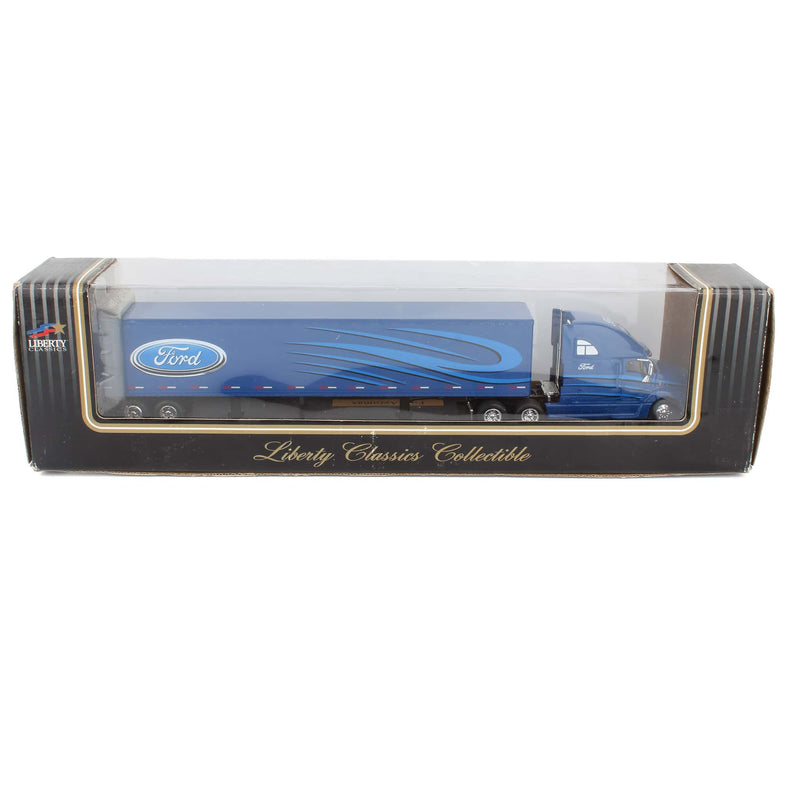 1/64 Ford Aeromax Semi Truck & Trailer by Liberty Classics