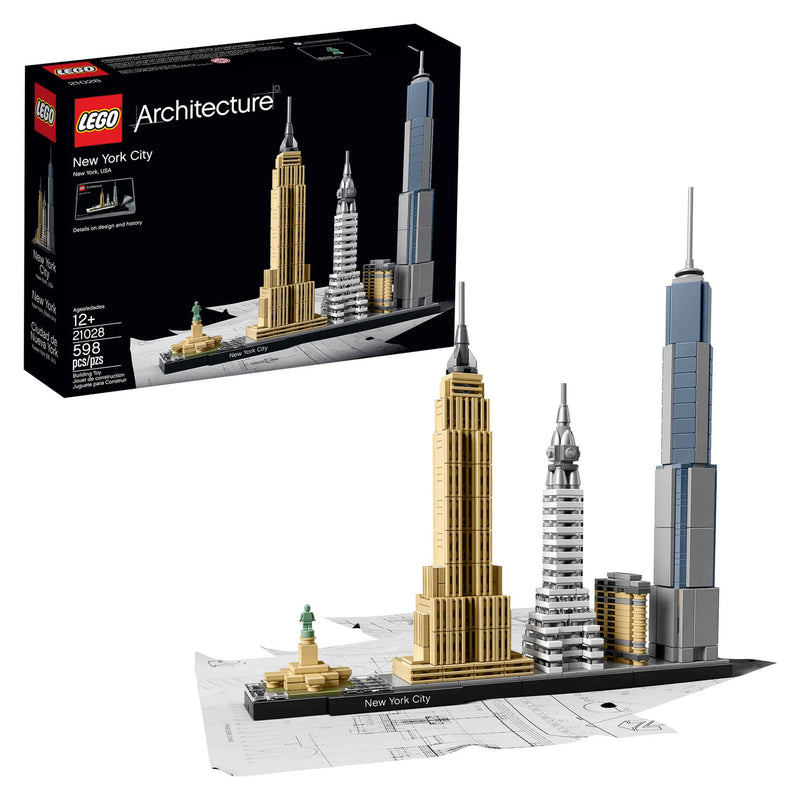 LEGO® Architecture New York City, 598 Pieces