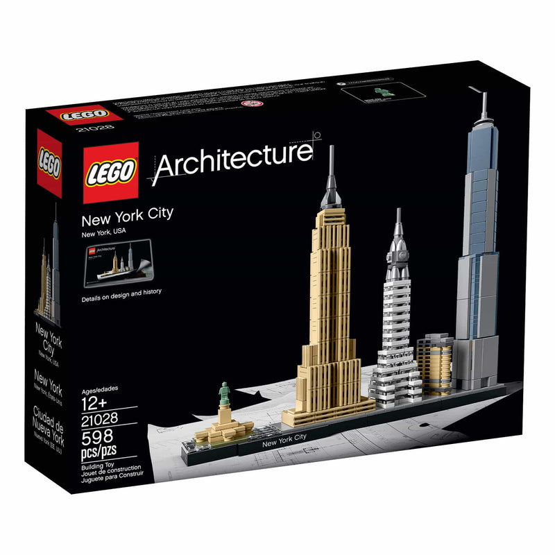 LEGO® Architecture New York City, 598 Pieces