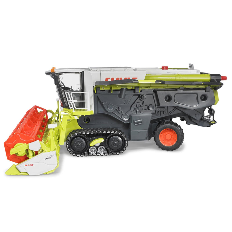 (B&D) 1/16 Claas Lexion 780 Terra Trac Combine with Header & Transporter by Bruder - Damaged Item