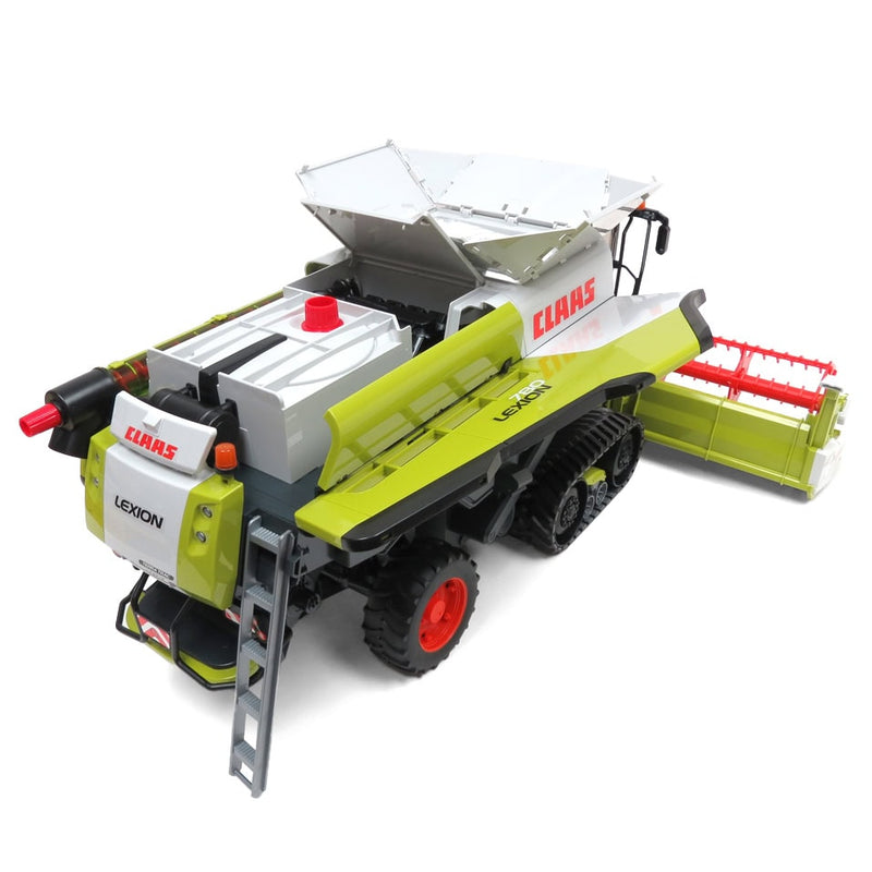 (B&D) 1/16 Claas Lexion 780 Terra Trac Combine with Header & Transporter by Bruder - Damaged Item