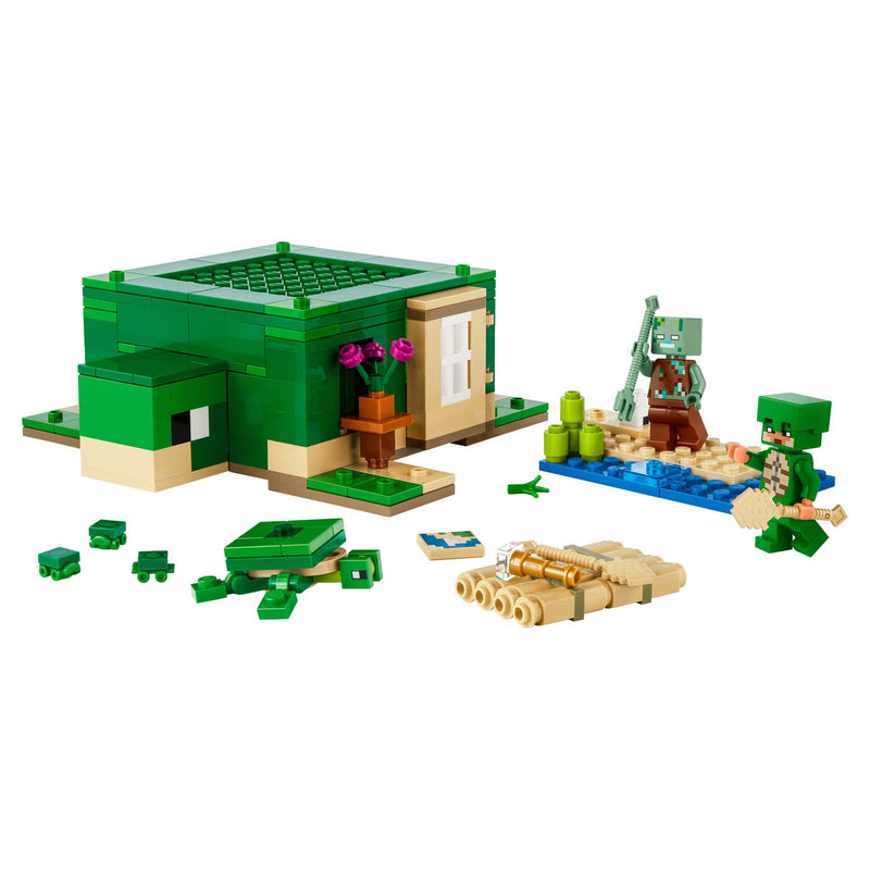 LEGO® Minecraft® The Turtle Beach House, 234 Pieces