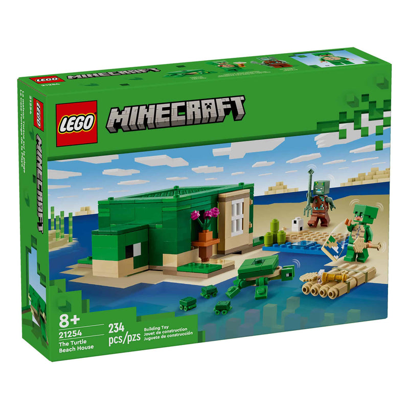 LEGO® Minecraft® The Turtle Beach House, 234 Pieces