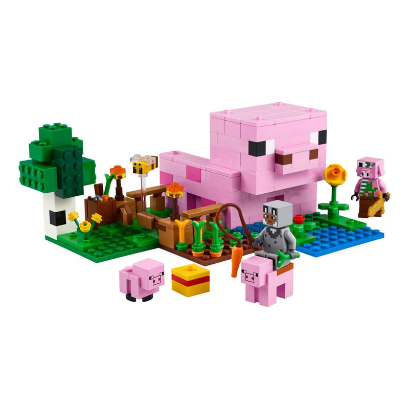 LEGO® Minecraft® The Baby Pig House, 238 Pieces