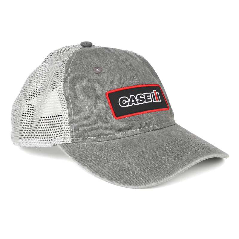 Case IH Gray Pigment Dyed Mesh Back Cap