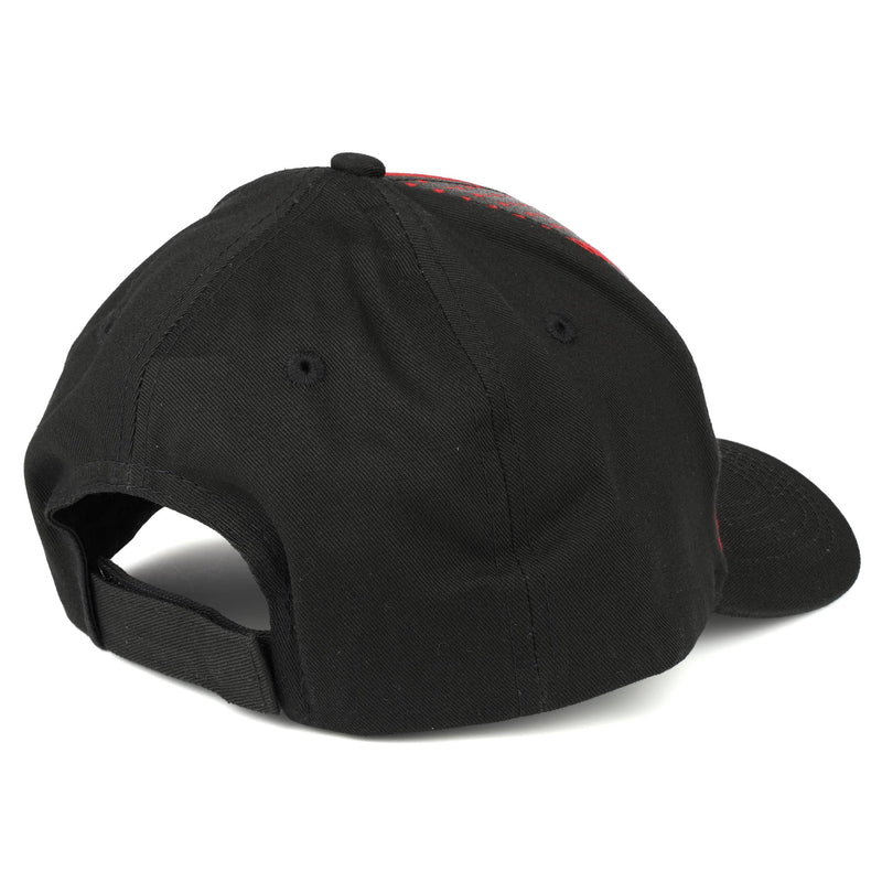 Case IH Red & Black Twill Flag Panel Cap