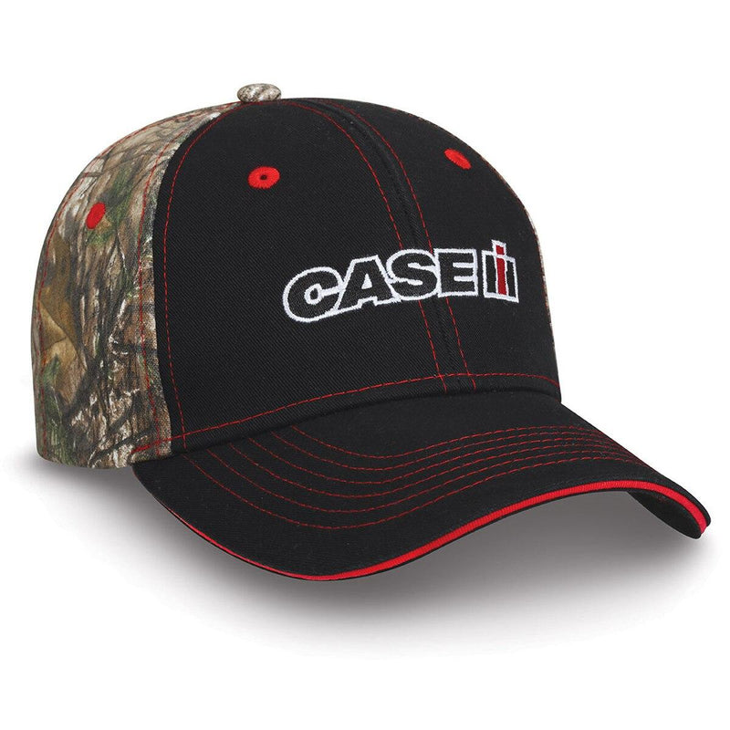 International Harvester IH Black Cap with Realtree APX Back