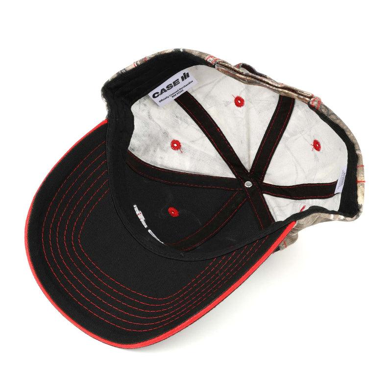 International Harvester IH Black Cap with Realtree APX Back