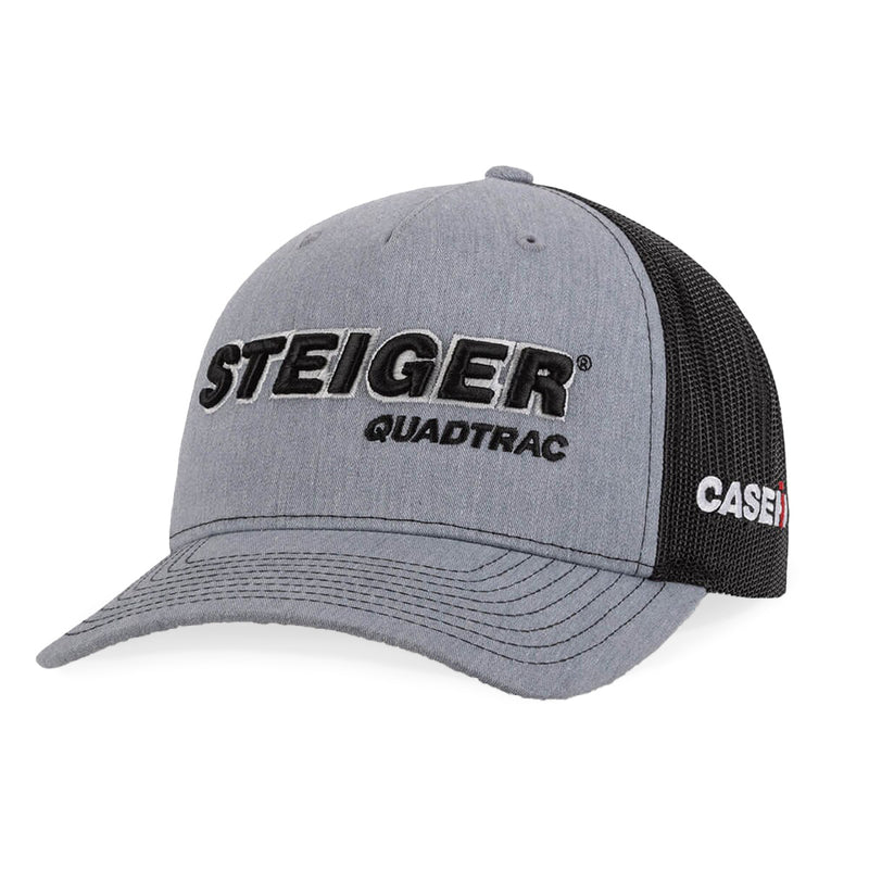 Richardson® Case IH Steiger Quadtrac Gray & Black Mesh Back Trucker Cap