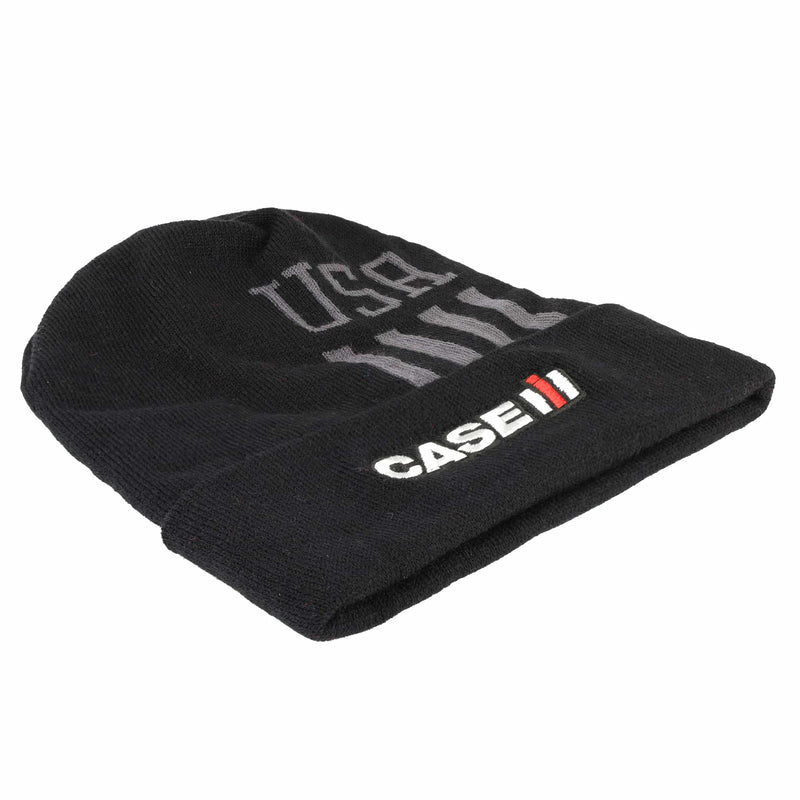 Case IH USA Black Knit Beanie Hat