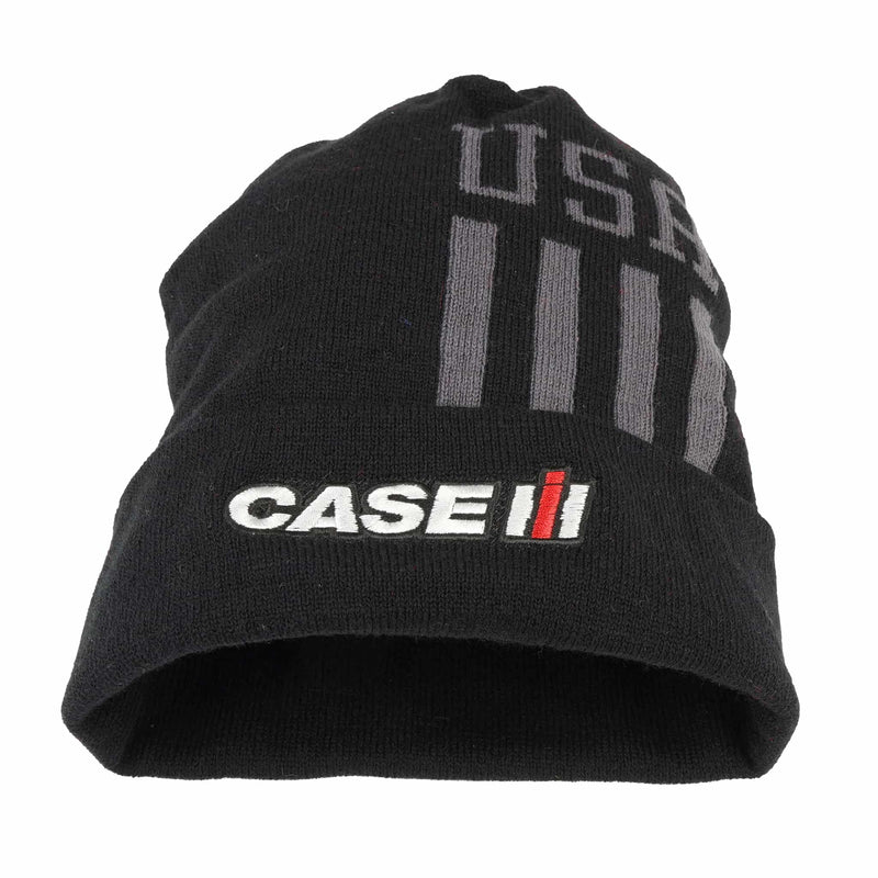 Case IH USA Black Knit Beanie Hat