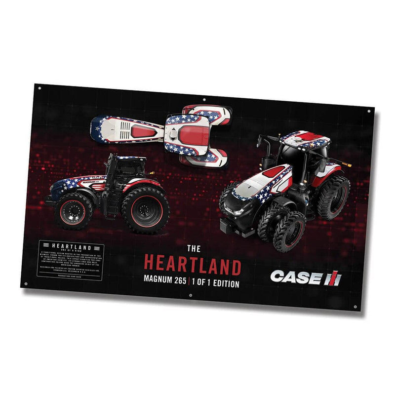 Case IH Magnum Heartland Tractor Vinyl Banner, 5ft x 3ft