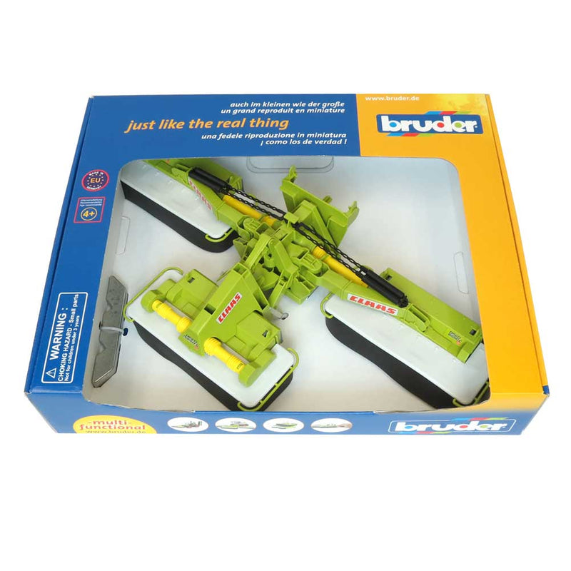 (B&D) 1/16 Claas Disco 8550 C Plus Disc Mower by Bruder - Damaged Box