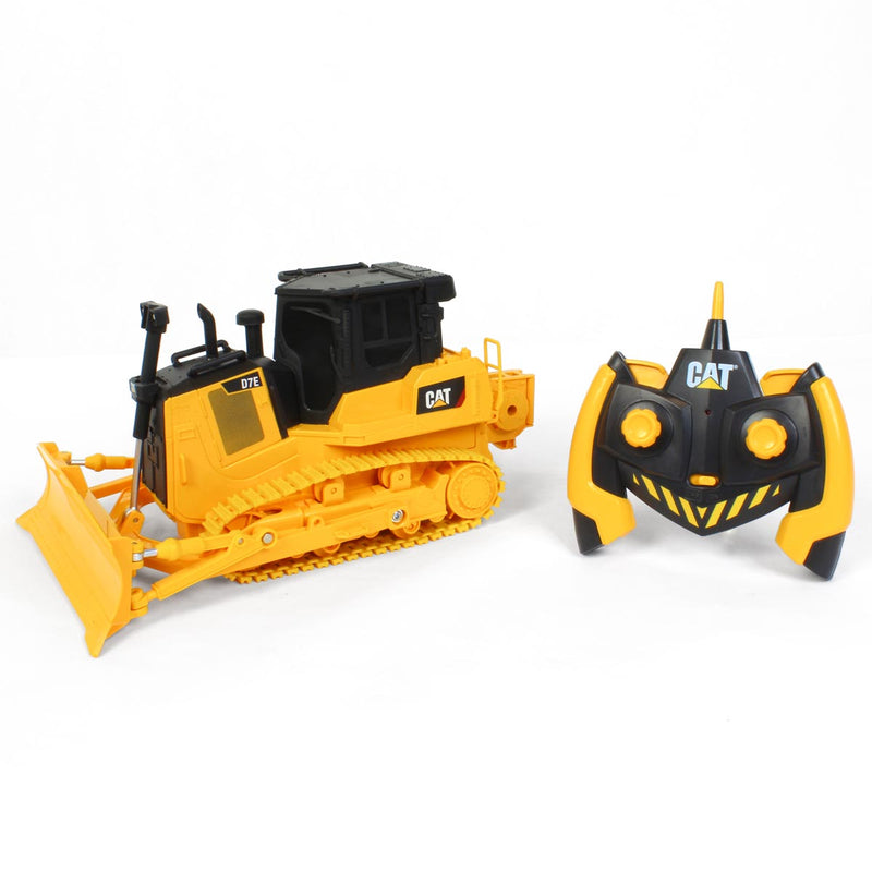 (B&D) 1/35 Radio Control CAT D7E Track Dozer, Made of Durable Plastic - Damaged Box