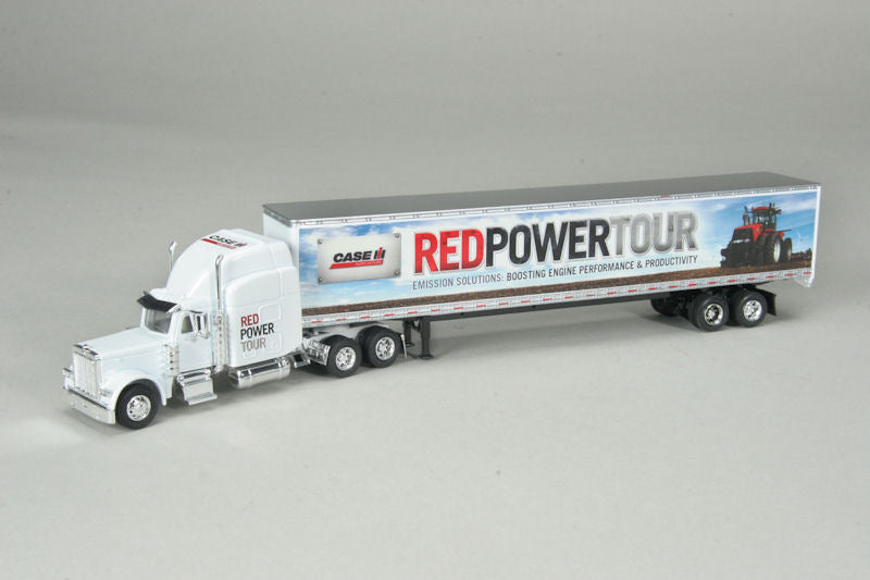 1/64 Case IH RED POWER TOUR Peterbilt 379 Semi