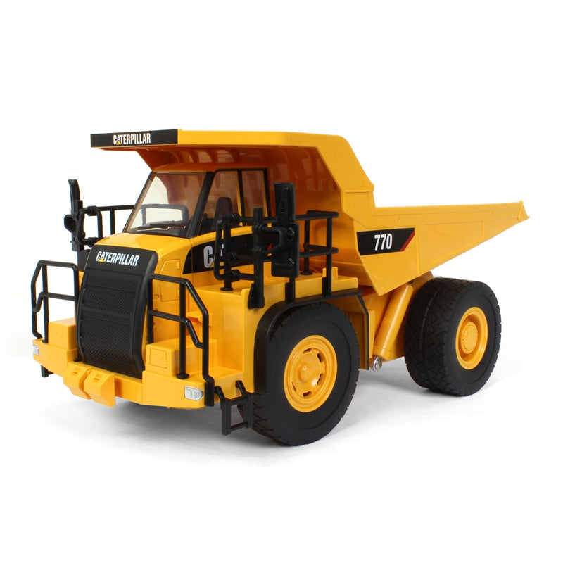 (B&D) 1/24 Radio Control Caterpillar 770 Mining Truck, Made of Durable Plastic - Damaged Item