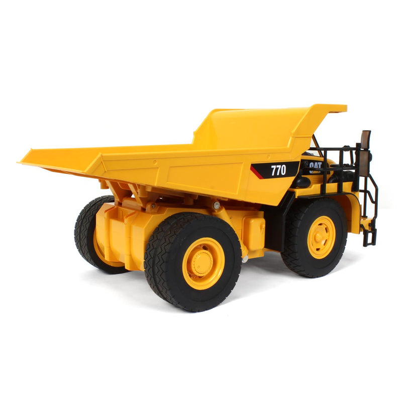 (B&D) 1/24 Radio Control Caterpillar 770 Mining Truck, Made of Durable Plastic - Damaged Item