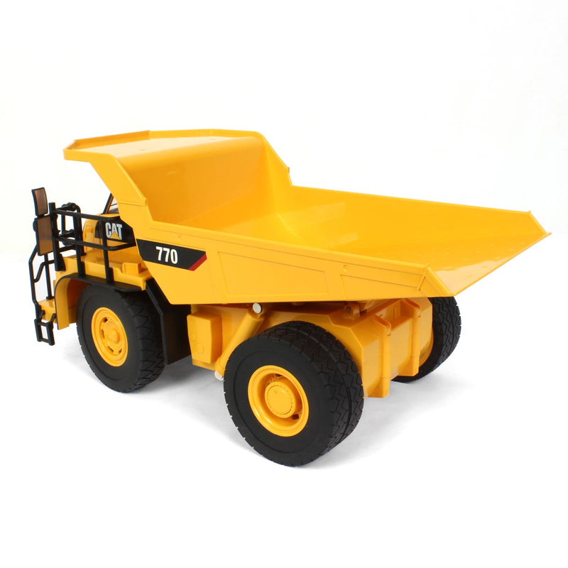 (B&D) 1/24 Radio Control Caterpillar 770 Mining Truck, Made of Durable Plastic - Damaged Item