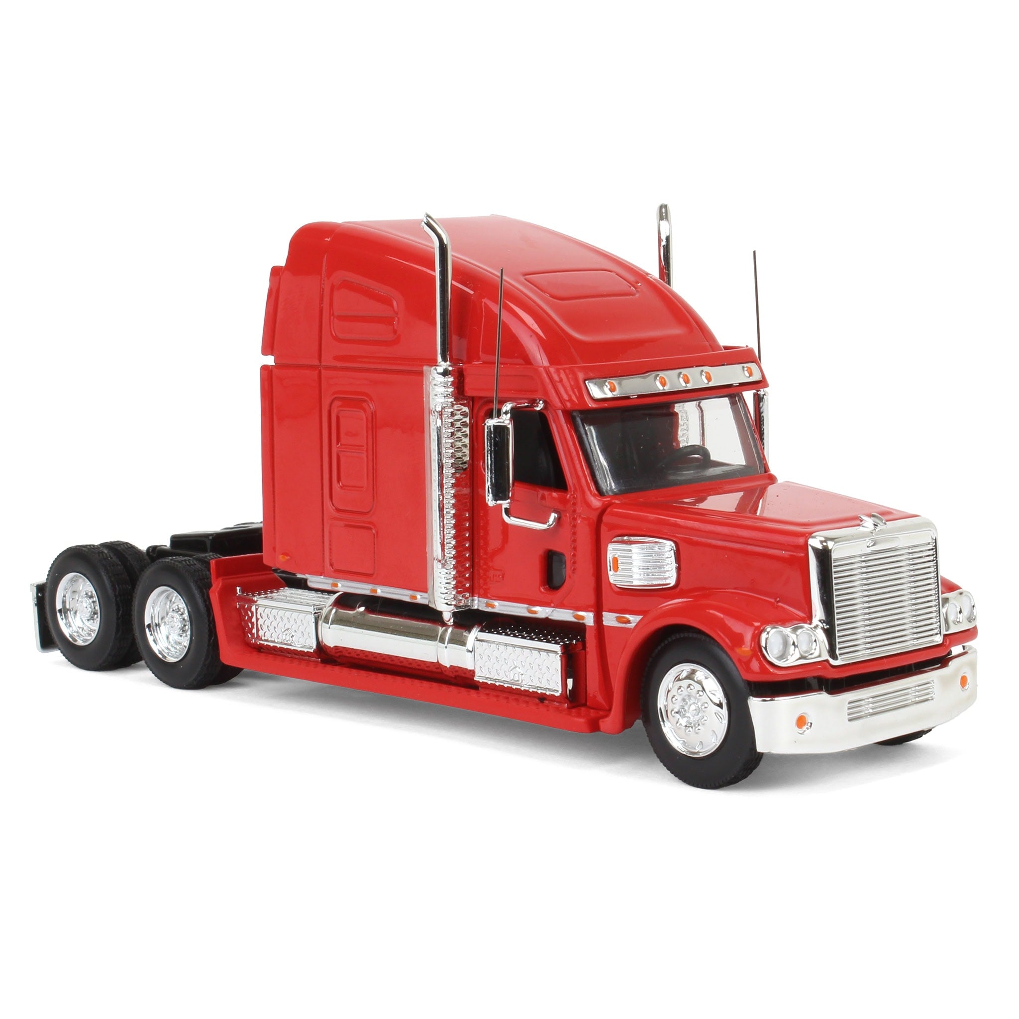 Freightlinerトレーラー 模型 #玩具＃＃ギフト＃ 1/64 Freightliner Coronado Semi Truck by Liberty Classics, Red