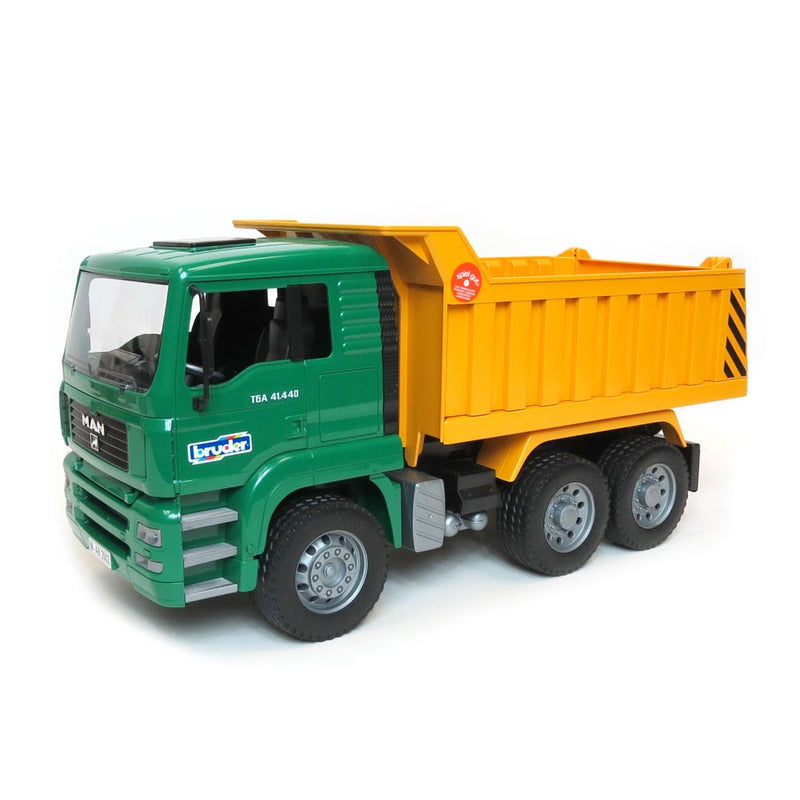 (B&D) MAN Dump Truck by Bruder - Damaged Item