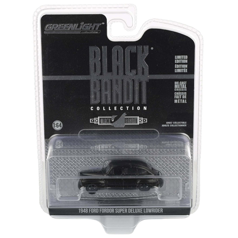 1/64 1948 Ford Fordor Super Deluxe Lowrider, Black Bandit Series 29