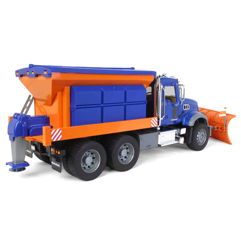 (B&D) 1/16 Mack Granite Winter Service Snow Plow Truck by Bruder Damaged Box