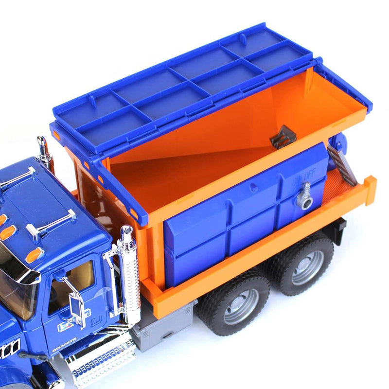 (B&D) 1/16 Mack Granite Winter Service Snow Plow Truck by Bruder Damaged Box