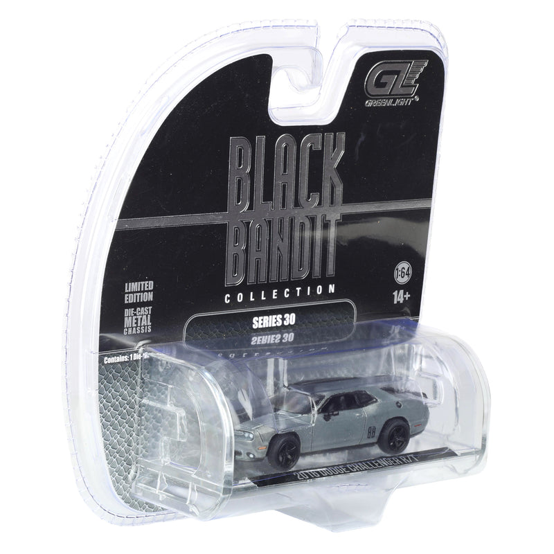 Raw Chase Unit ~ 1/64 2016 Dodge Challenger R-T Hemi, Black Bandit Series 30