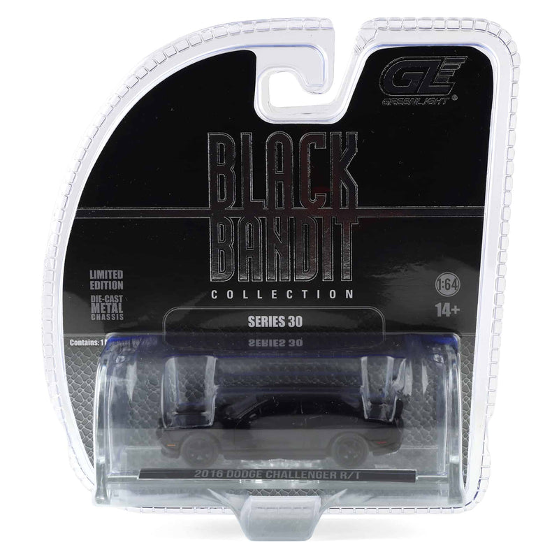 1/64 2016 Dodge Challenger R-T Hemi, Black Bandit Series 30