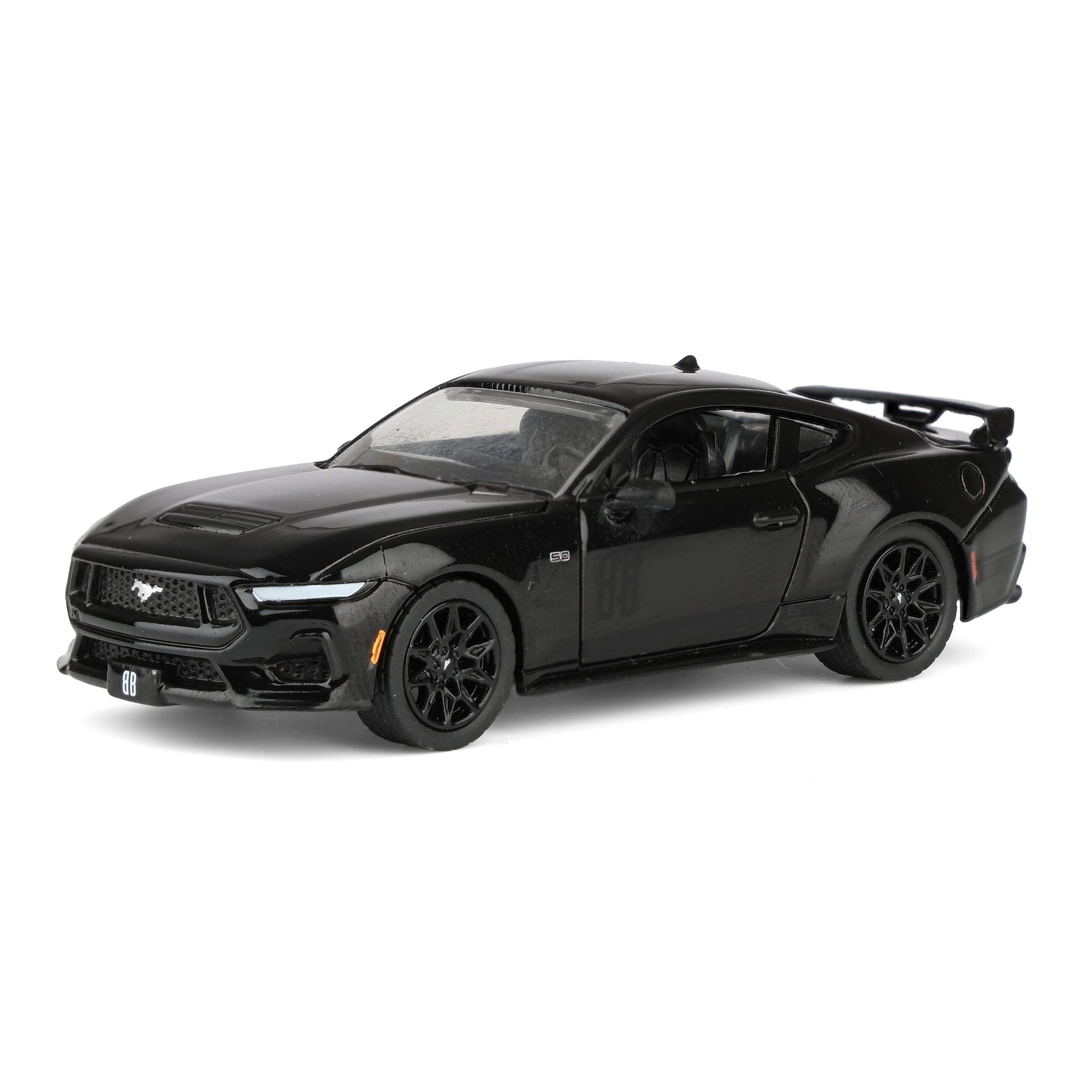 1/64 2024 Ford Mustang Gen 7 5650 GT Coupe, Black Bandit Series 30