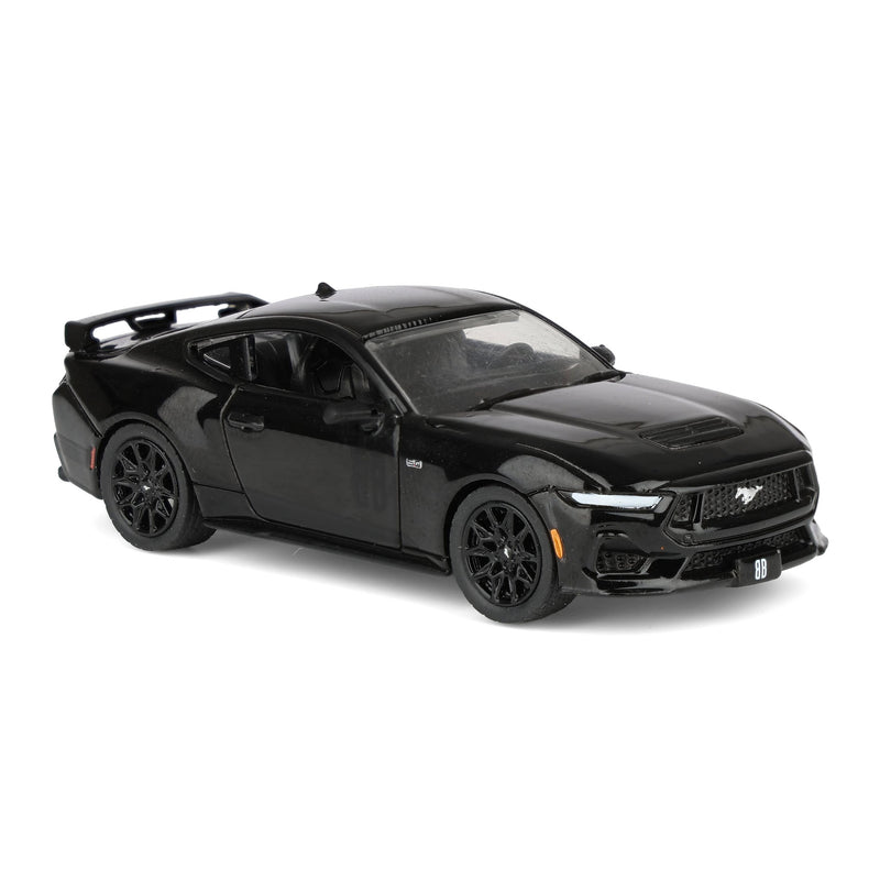 1/64 2024 Ford Mustang Gen 7 5650 GT Coupe, Black Bandit Series 30