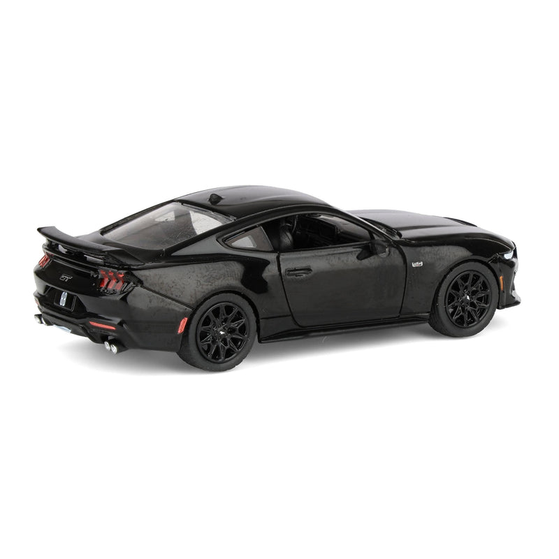 1/64 2024 Ford Mustang Gen 7 5650 GT Coupe, Black Bandit Series 30