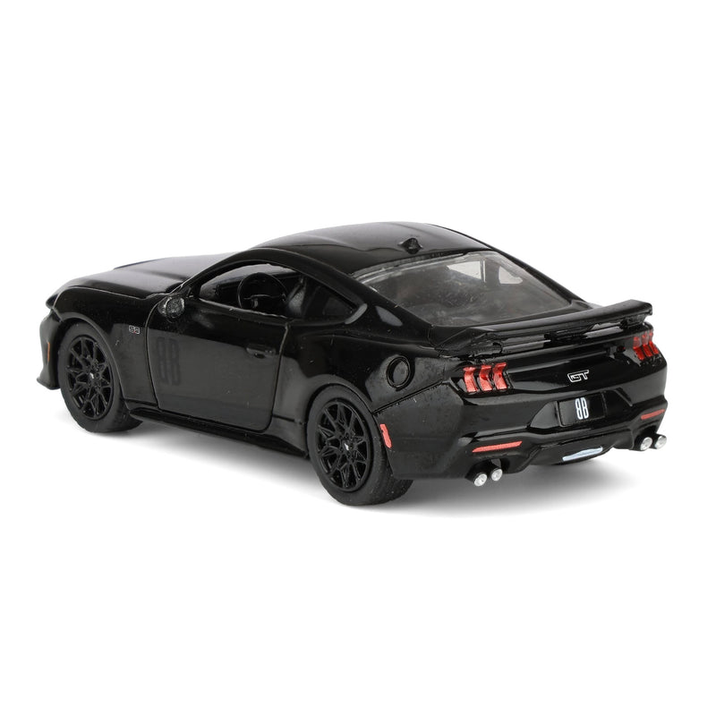 1/64 2024 Ford Mustang Gen 7 5650 GT Coupe, Black Bandit Series 30