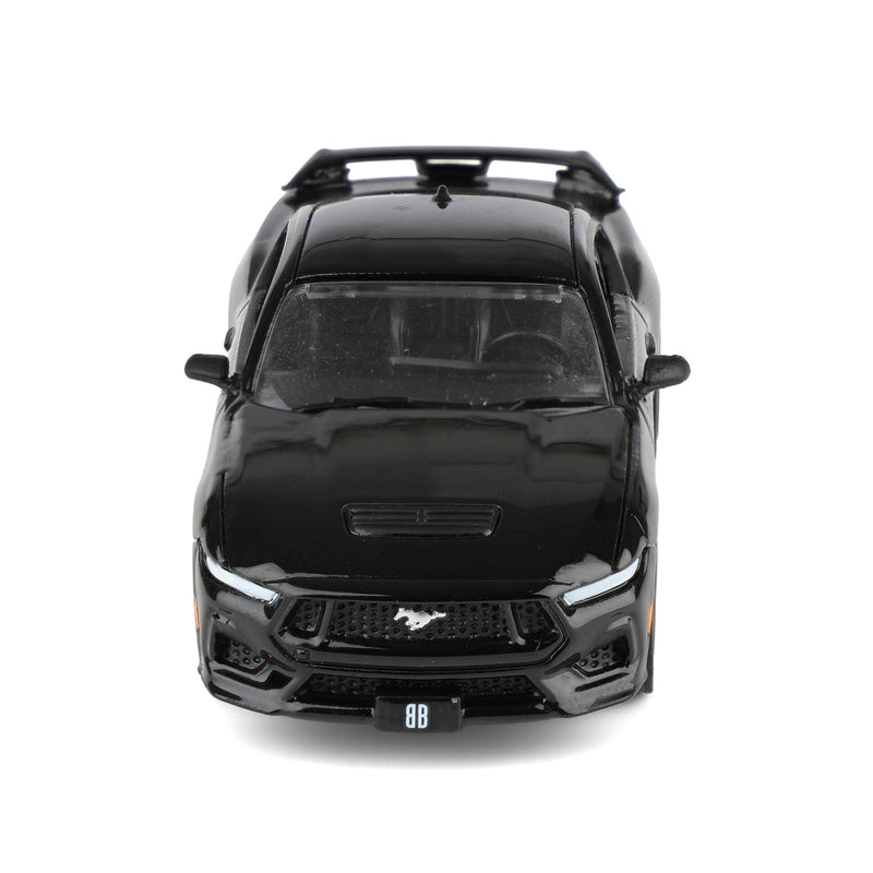 1/64 2024 Ford Mustang Gen 7 5650 GT Coupe, Black Bandit Series 30