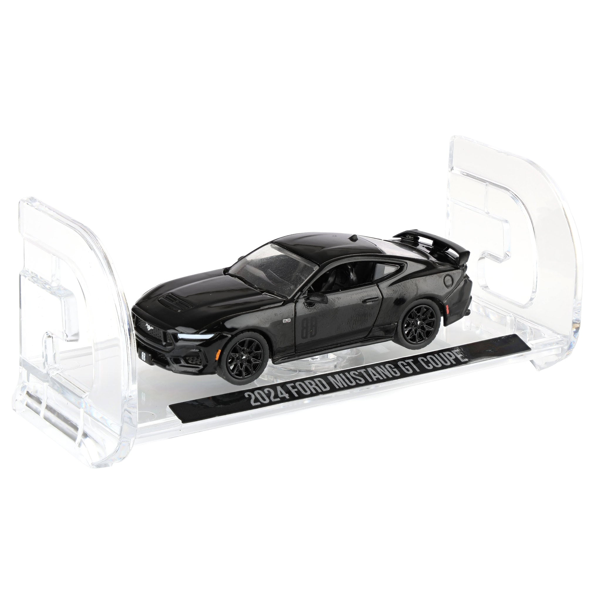 1/64 2024 Ford Mustang Gen 7 5650 GT Coupe, Black Bandit Series 30