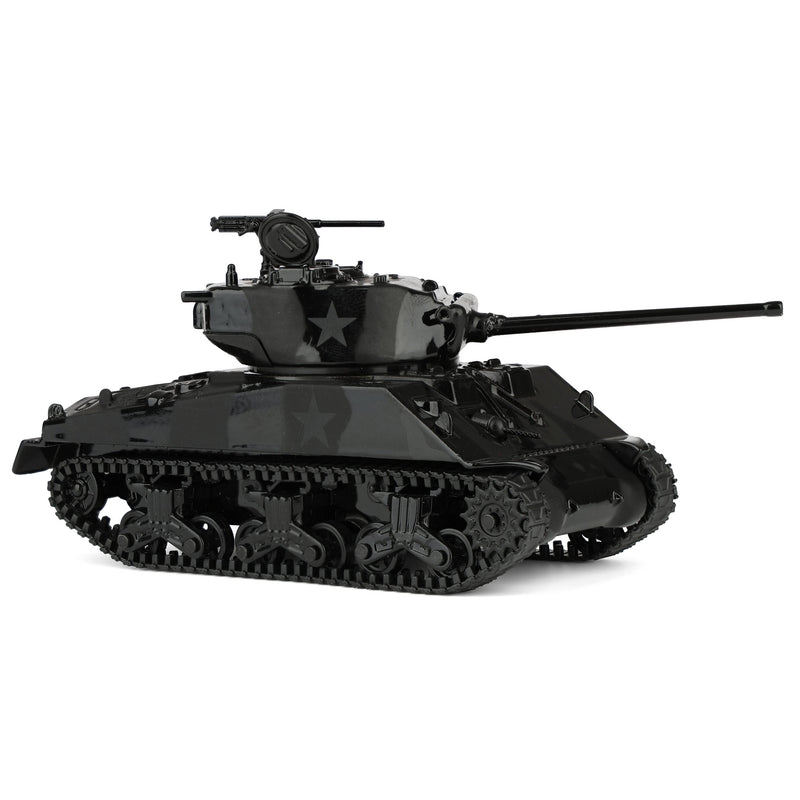 (B&D) 1/64 M4 Sherman 76 Long Barrell, Black Bandit Series 30 - Damaged Item