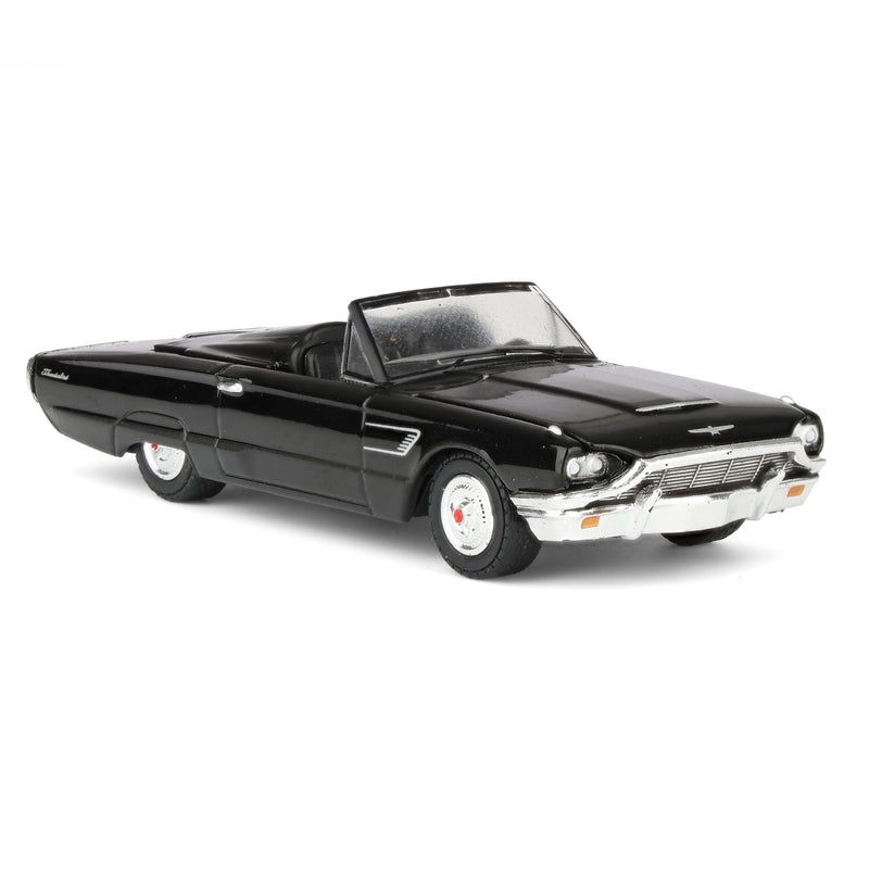 1/64 1965 Ford Thunderbird with Tonneau Cover, Black Bandit Series 30