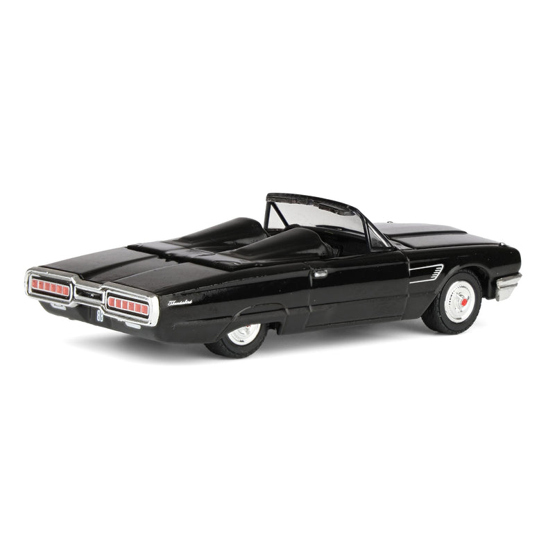 1/64 1965 Ford Thunderbird with Tonneau Cover, Black Bandit Series 30