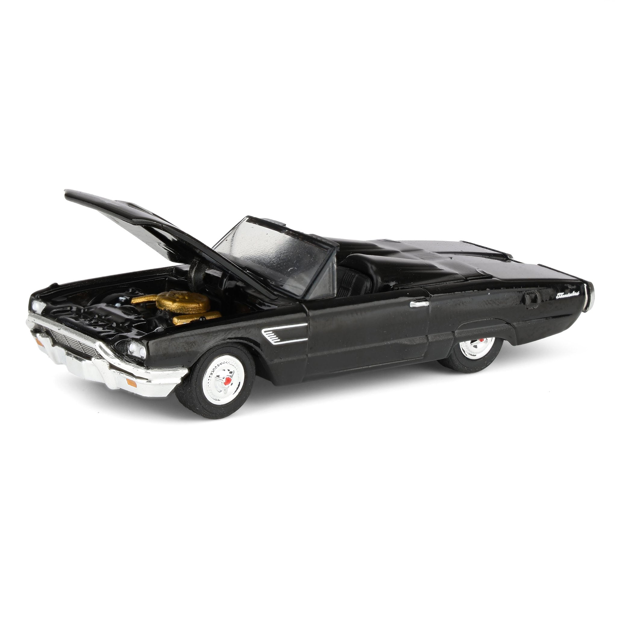 1/64 1965 Ford Thunderbird with Tonneau Cover, Black Bandit Series