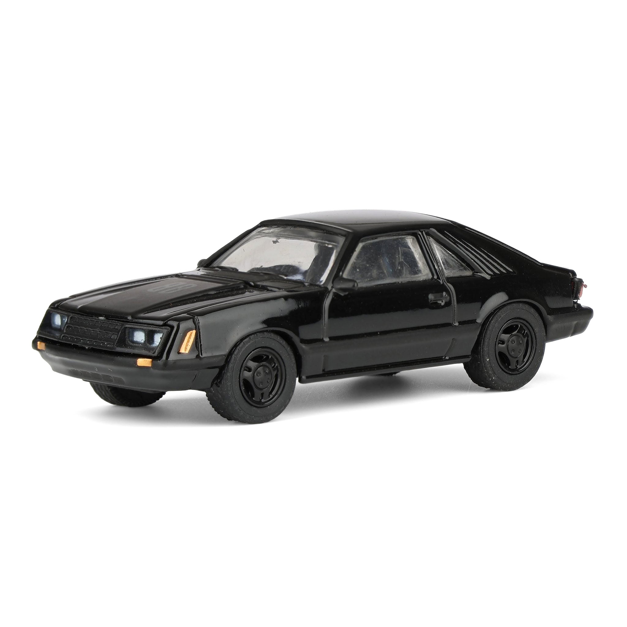 1/64 1979 Ford Mustang Fastback, Black Bandit Series 30 — Outback Toys