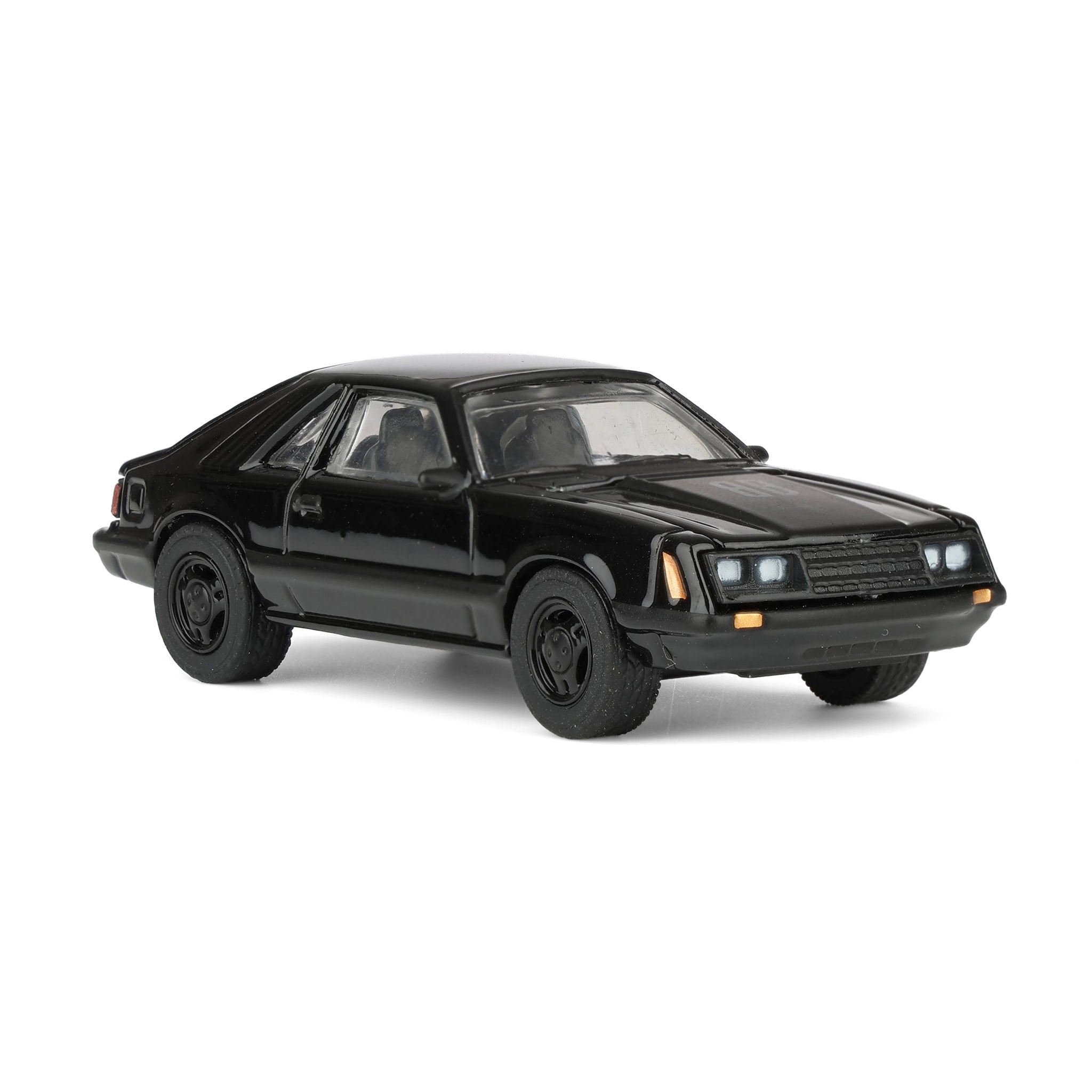 1/64 1979 Ford Mustang Fastback, Black Bandit Series 30 — Outback Toys