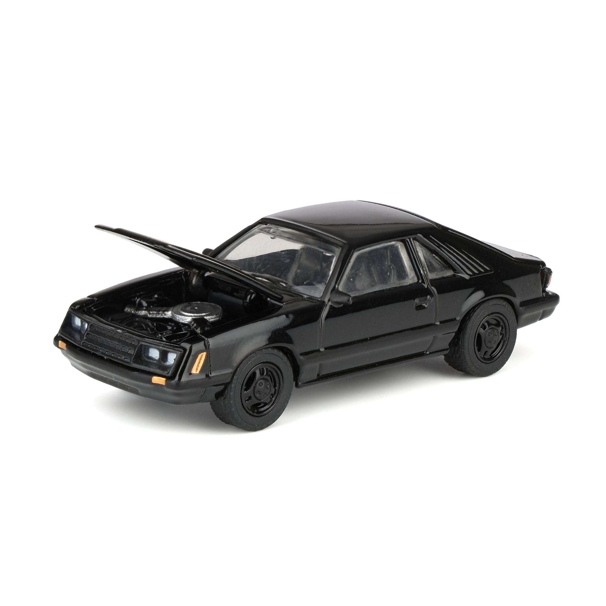 1/64 1979 Ford Mustang Fastback, Black Bandit Series 30 — Outback Toys
