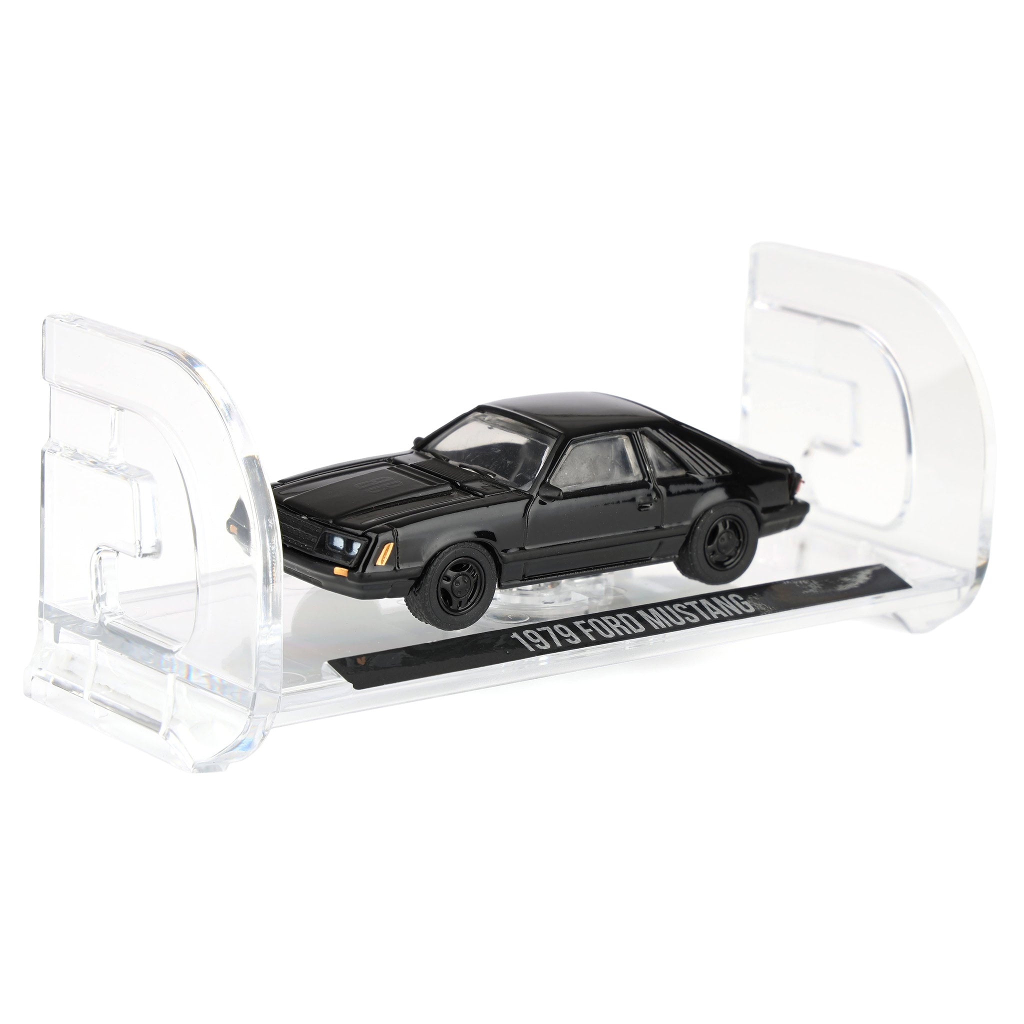 1/64 1979 Ford Mustang Fastback, Black Bandit Series 30 — Outback Toys