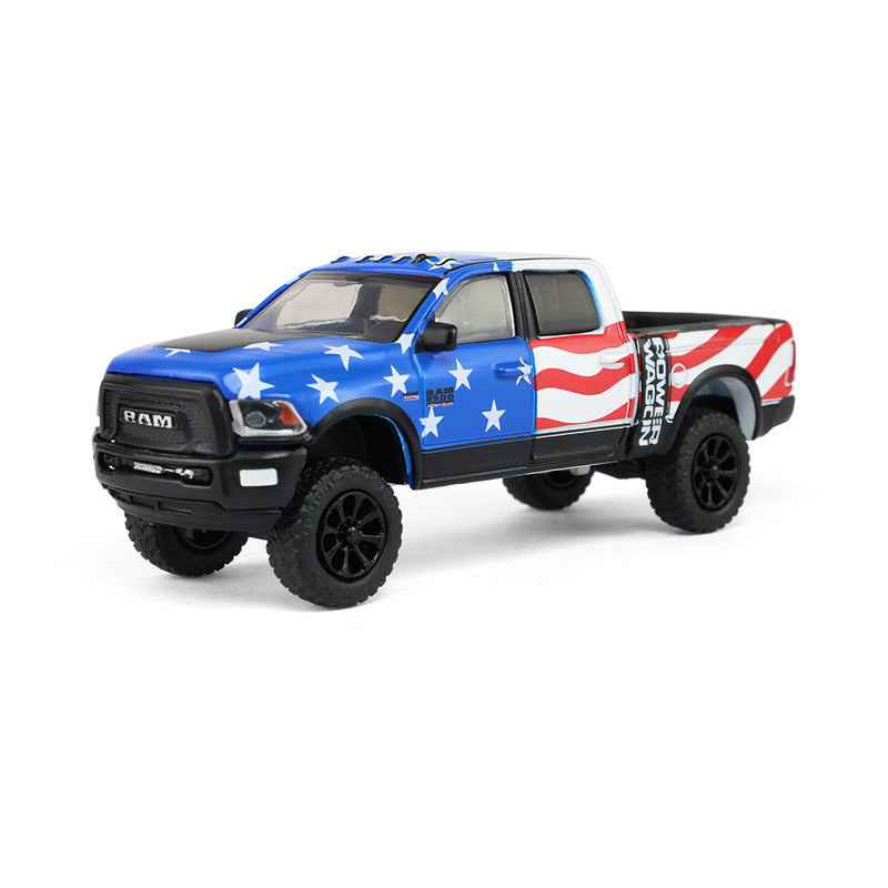 1/64 2017 Ram 2500 Power Wagon Pickup Truck America's 250 Edition, Anniversary Collection Series 18 by GreenLight Collectibles