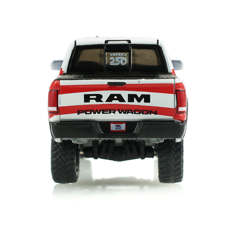 1/64 2017 Ram 2500 Power Wagon Pickup Truck America's 250 Edition, Anniversary Collection Series 18 by GreenLight Collectibles