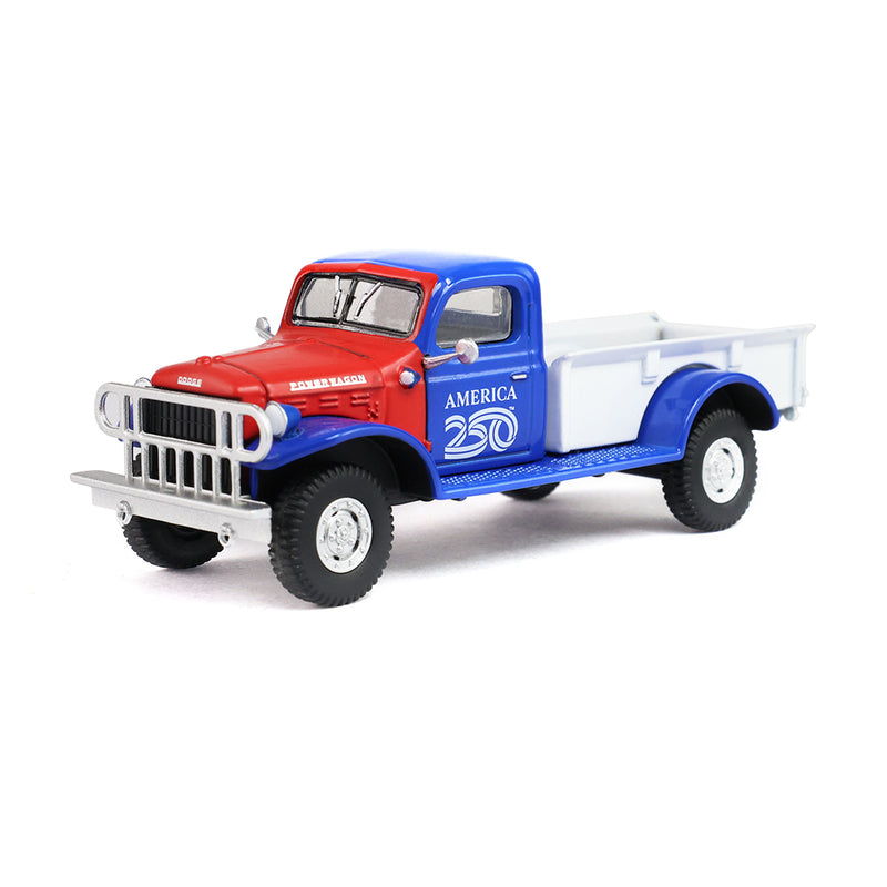 1/64 1946 Dodge Power Wagon America's 250 Edition, Anniversary Collection Series 18 by GreenLight Collectibles
